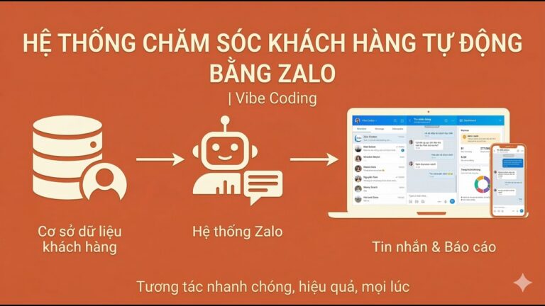 Hệ Thống Tự Động Kết Bạn Gắn Thẻ Và Chăm Sóc Khách Hàng Bằng Zalo Cá Nhân